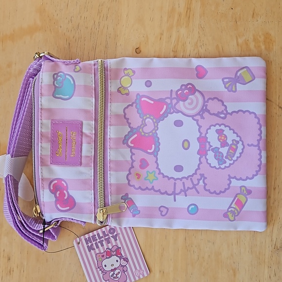 LOUNGEFLY HELLO KITTY CANVAS BAG - Picture 8 of 8